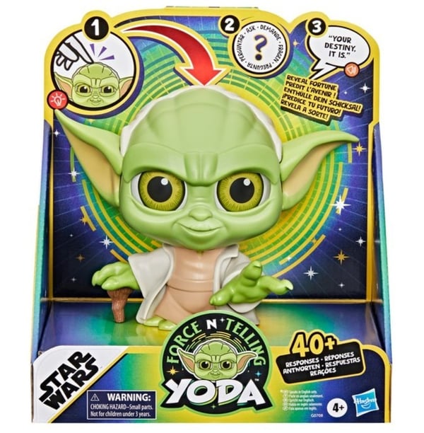 STAR WARS Kraft och Berättande Yoda, interaktiv figur, 15 cm