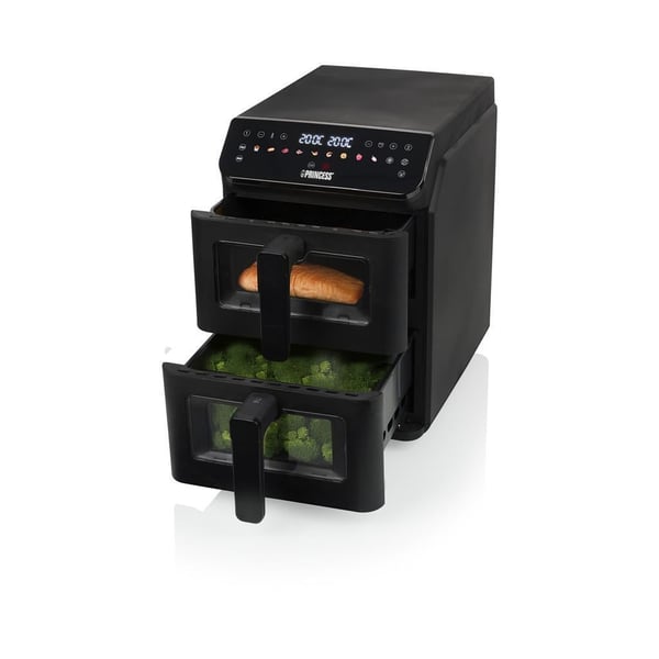Princess stack airfryer, 2 x 5,6 l