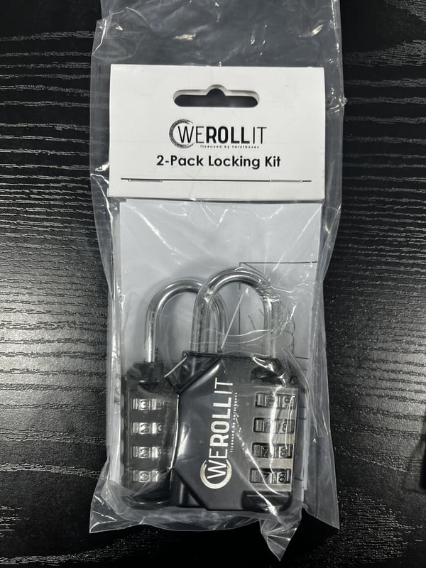 WeRollit låsset, 2-pack