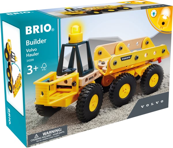 BRIO Builder 34599 - Volvo tipvogn
