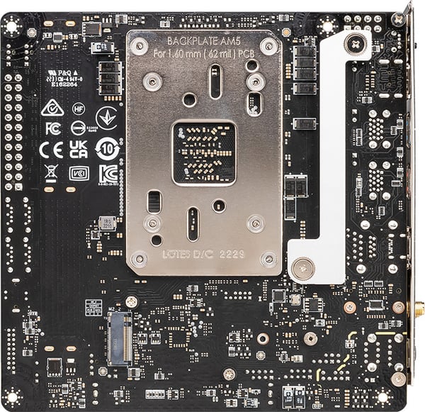 MSI MPG B650I EDGE WIFI AM5 mITX - bundkort