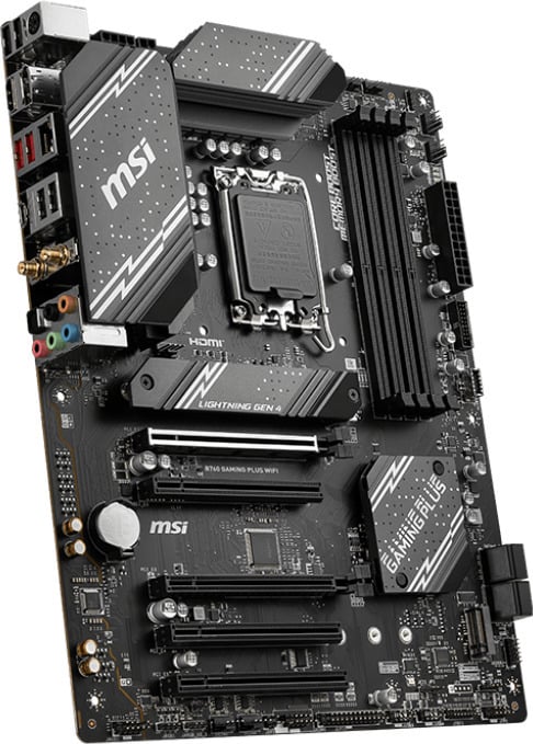 MSI B760 GAMING PLUS WIFI ATX bundkort