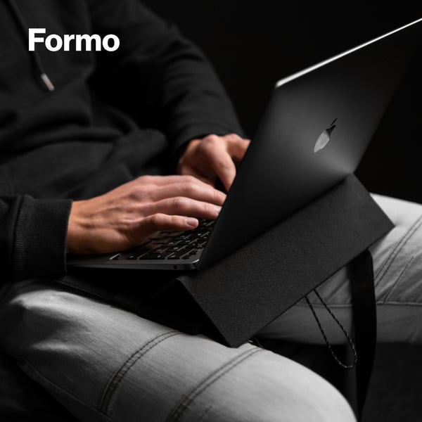 Deltahub Formo 3in1 Laptop Bag 13" - computertaske, sort