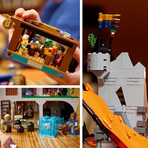 LEGO Ideas Dungeons & Dragons: Röda drakens sägen Set