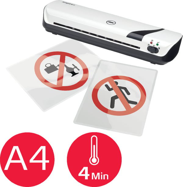 GBC Inspire+ A4-laminator, vit