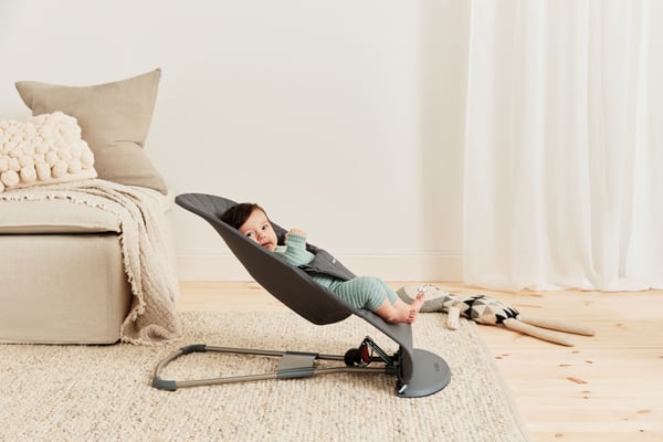 BabyBjörn Bliss Vævet -sæde, anthracite