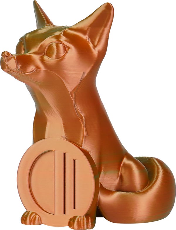 Copymaster3D Duo-Silk filament 3D printer, 1,75 mm, grøn/orange