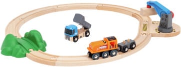 BRIO World 36028 - Løft og læs - startpakke