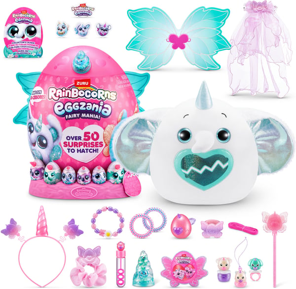 Rainbocorns Eggzania Fairy Mania S1 - överraskningsgummi