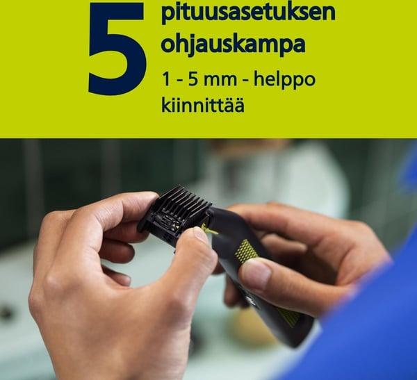 Philips OneBlade Pro QP6506/15 Ansigtstrimmer