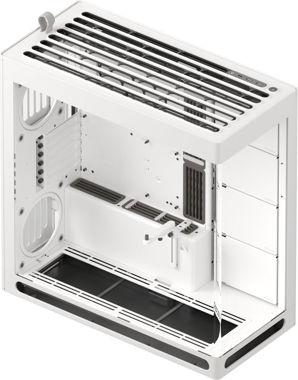 HAVN HS 420 E-ATX-chassis, hvid