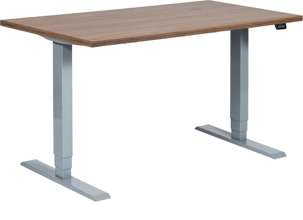 Elfen Ergodesk -bordsskiva, 120 x 80 cm, valnöt