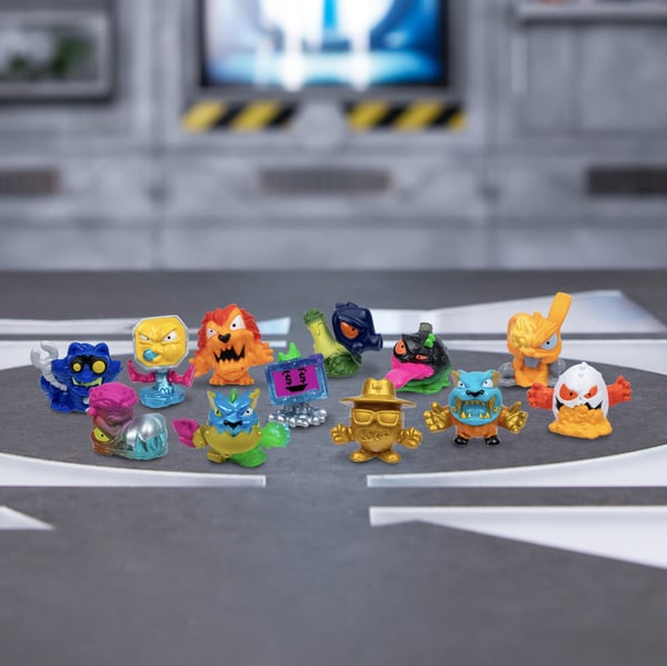 MrBeast Lab Swarms Atomic Mega Lab S2 – 12 figurer, sortiment
