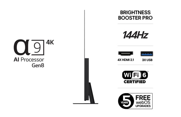 LG 83'' OLED evo C5 – 4K TV