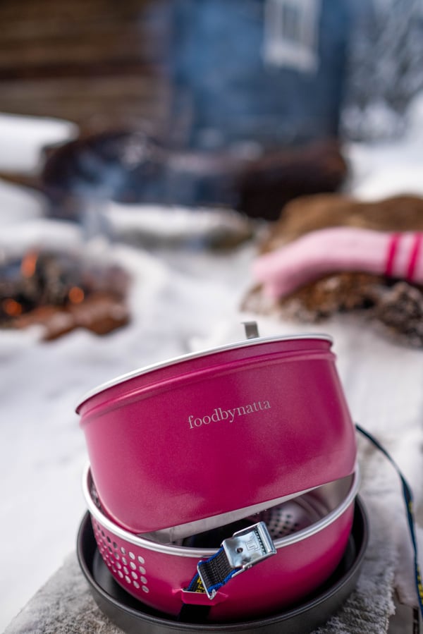 Trangia 25-1 UL friluftskök, rosa