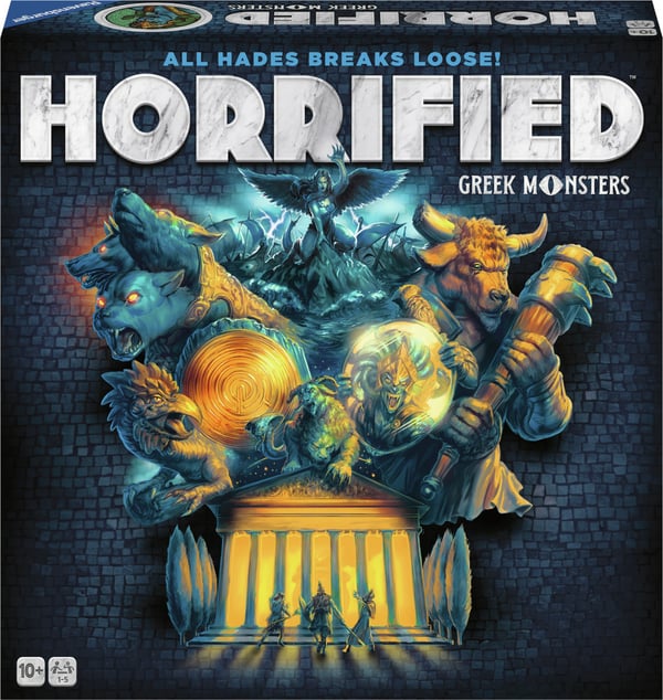 Ravensburger Horrified Grekiska Monster spel