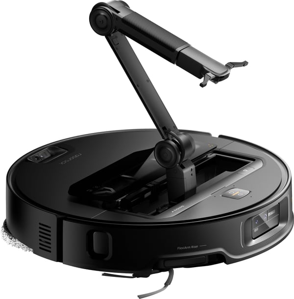 Roborock Saros Z70 robotdammsugare med docka, svart