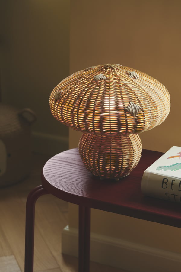 Nordlux Allie bordslampa, träfärg