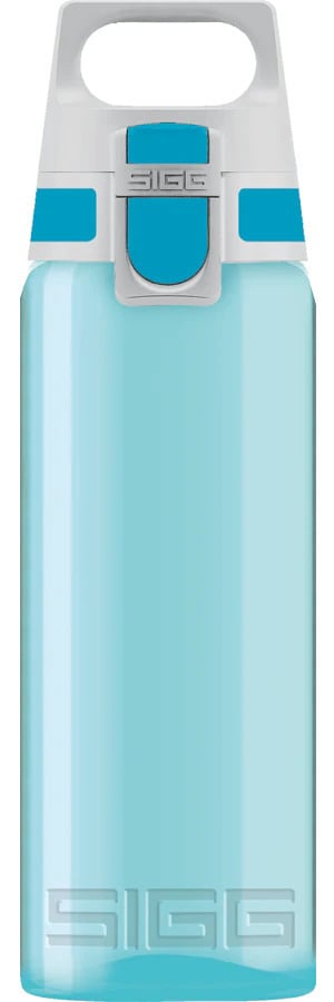 SIGG Total Color Aqua vattenflaska, ljusblå, 0,6 l