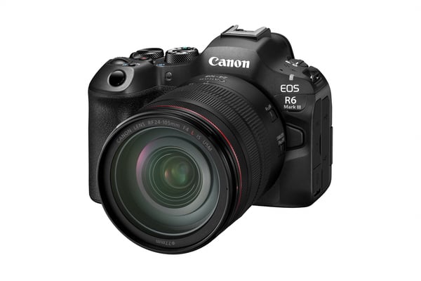 Canon EOS R6 Mark III systemkamera + 24-105MM F4 L IS USM objektiv