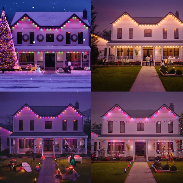 Philips Hue Festavia Permanent dekorationsljusslingor, 18 m