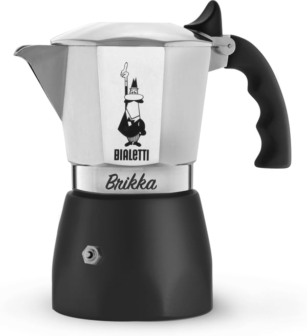 Bialetti Brikka -kaffekande, 2 krus.