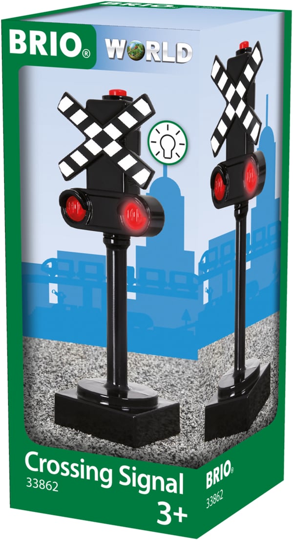 BRIO World 33862 - Spårvägskorsningsljus