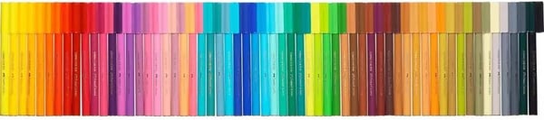 Faber-Castell Connector tuschpenna, 60 färgers set