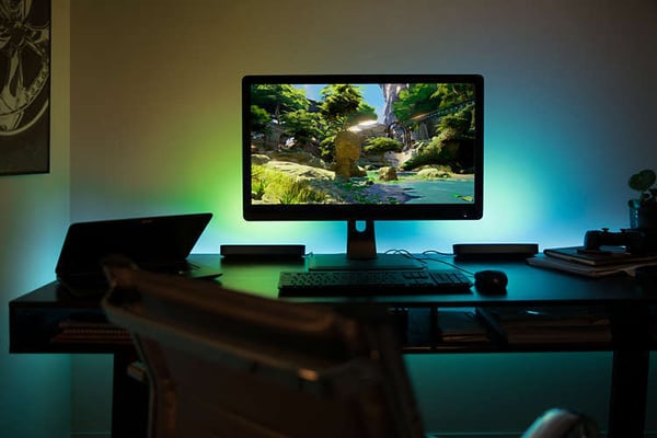 Philips Hue Play-lysstang smart belysning, 1 stk., sort