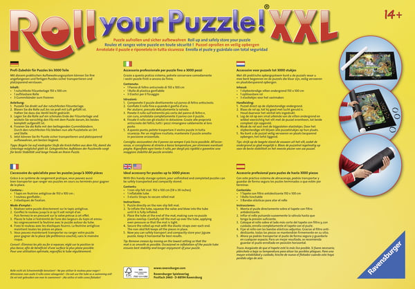 Ravensburger Rulla din Pussel XXL-pusselunderlägg, 1000-3000 bitar