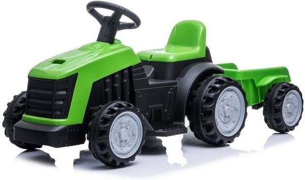 Azeno Farmer 6V -elektrisk traktor, grön