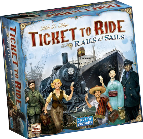 Ticket To Ride Rails & Sails - strategispel