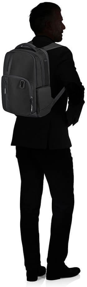 Samsonite Biz2Go 14.1" -rygsæk, sort