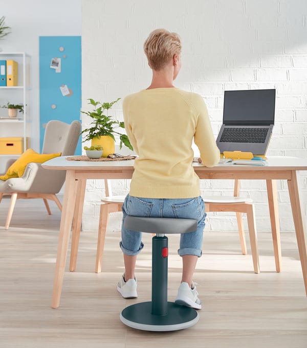 Leitz Ergo Cosy -aktivstol, grå