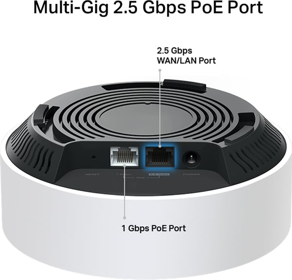 TP-LINK Deco X50-PoE WiFi 6 Mesh-system, 3-pack