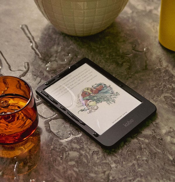 Kobo Clara Colour 6" -e-bokläsare, svart