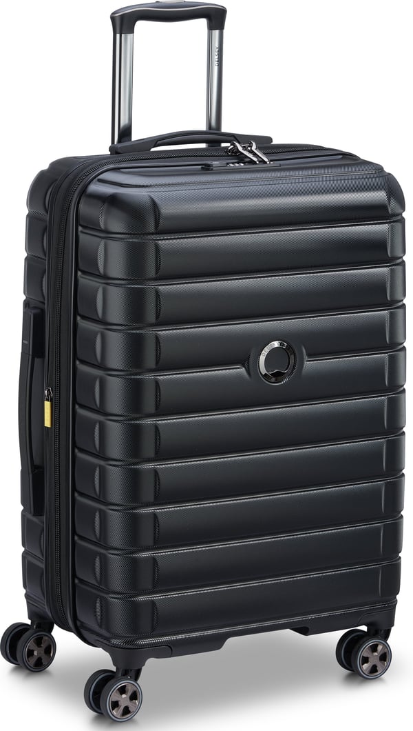 Delsey Shadow 5.0 Expanderbar 66 cm rejsetaske, sort