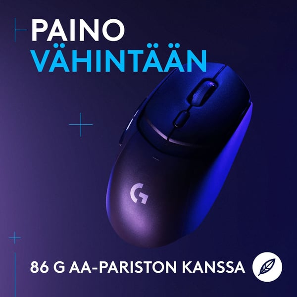 Logitech G309 LIGHTSPEED -trådlös spelmus, svart