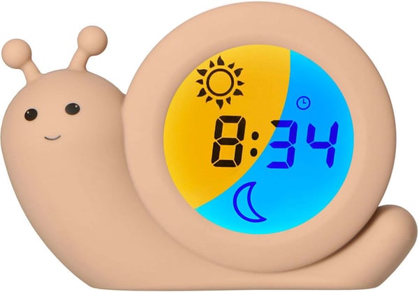 Alecto Baby Simon Snail -urimetrisk læringsur, taupe