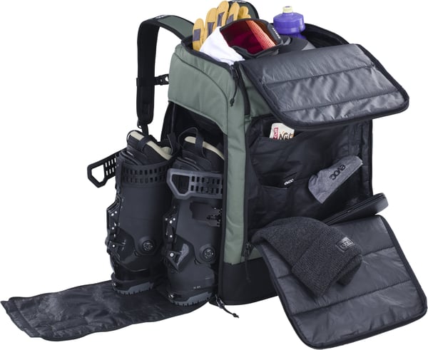 Evoc GEAR RYGGSEK 60 -utrustningsryggsäck, grön