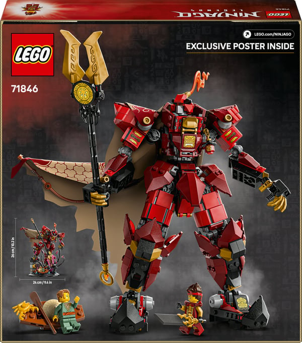 LEGO NINJAGO 71846 Trumslagrobot