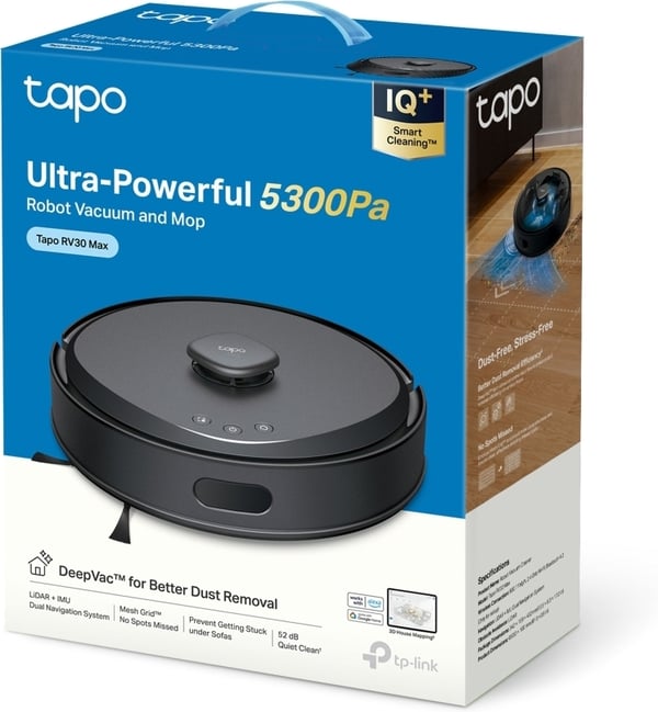 TP-Link Tapo RV30 Max robotdammsugare
