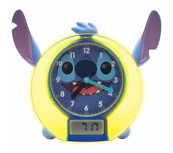 Disney Stitch Sömnlärande vän och väckarklocka