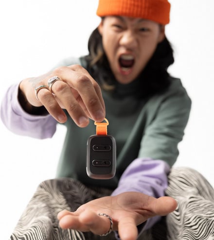 Skullcandy DIME 3 trådlösa öronsnäckor, svart