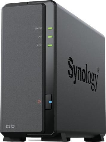 Synology DS124 nätverkshårddiskserver