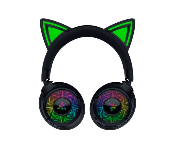 Razer Kraken Kitty V3 Pro spelhörlurar, svart