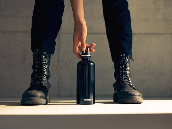 SIGG Traveller Black drikkeflaske 0,6 l, sort