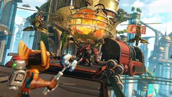 Ratchet & Clank (Playstation Hits) -spillet, PS4