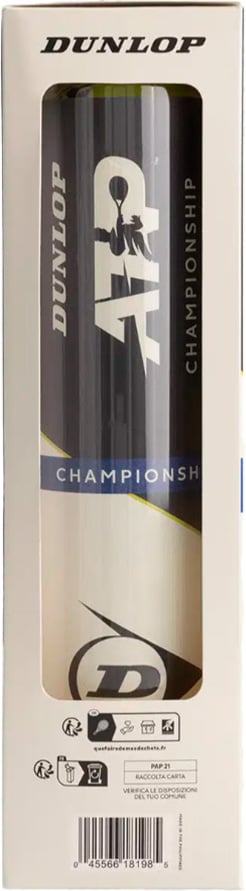 Dunlop ATP Championship -tennisboll, 8 st