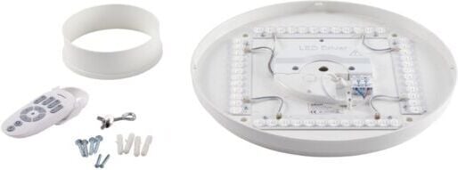 Airam Gaia Slim Round -plafond, 22W, 2700-6500K, hvid, 40 cm